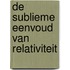 De sublieme eenvoud van relativiteit