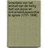 Inventaris van het archief van de Heilig Hart van Jezus en Sint-Amandusparochie te Spiere (1701-1998)