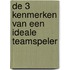 De 3 kenmerken van een ideale teamspeler