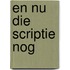 En nu die scriptie nog