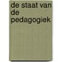 De staat van de pedagogiek