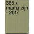365 x mama zijn - 2017