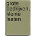 Grote bedrijven, kleine lasten