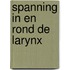 Spanning in en rond de Larynx