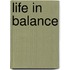 life in balance