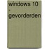 Windows 10 - gevorderden