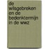 De wilsgebreken en de bedenktermijn in de Wwz
