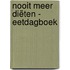 Nooit meer diëten - eetdagboek