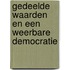 Gedeelde waarden en een weerbare democratie