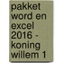 Pakket word en Excel 2016 - Koning Willem 1