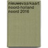NieuweVaarkaart Noord-Holland Noord 2016