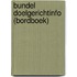 Bundel doelgerichtinfo (bordboek)