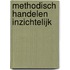 Methodisch handelen inzichtelijk