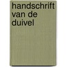 Handschrift van de duivel