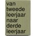 van tweede leerjaar naar derde leerjaar