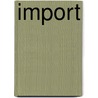 Import by Pieter Aspe