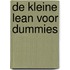 De kleine lean voor dummies