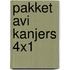 Pakket Avi kanjers 4x1