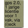 GPS 2.0, 1 jarige licentie voor 1 vak, via (I)ECK door A.H. Wesdorp