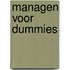 Managen voor Dummies