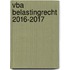 VBA Belastingrecht 2016-2017