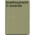 Boekhoudrecht in essentie