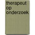 Therapeut op onderzoek