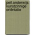 Peil.onderwijs Kunstzinnige oriëntatie