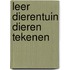 Leer dierentuin dieren tekenen