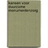 Kansen voor duurzame monumentenzorg