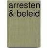 Arresten & beleid door Eikelboom