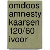 Omdoos Amnesty kaarsen 120/60 ivoor by Unknown
