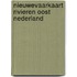 NieuweVaarkaart Rivieren Oost Nederland
