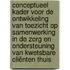 Conceptueel kader voor de ontwikkeling van toezicht op samenwerking in de zorg en ondersteuning van kwetsbare cliënten thuis