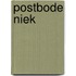 Postbode Niek