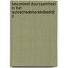 Keuzedeel Duurzaamheid in het autoschadeherstelbedrijf C by J.J.E.M. Vriens