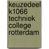 Keuzedeel K1066 Techniek college Rotterdam