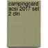 CampingCard ACSI 2017 set 2 dln