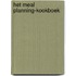 Het meal planning-kookboek