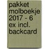 Pakket Molboekje 2017 - 6 ex incl. backcard