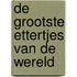 De grootste ettertjes van de wereld