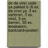 De Da Vinci Code YA Pakket B (6 ex. Da Vinci YA, 3 ex. Verloren, 3 ex. Vinci, 3 ex. Bernini, 50 ex. leeskatern, backcard+poster)