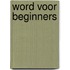 Word voor beginners