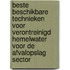 Beste Beschikbare Technieken voor verontreinigd hemelwater voor de afvalopslag sector