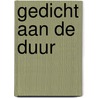 Gedicht aan de duur door Peter Handke