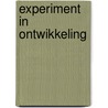 Experiment in ontwikkeling door Jorrit Stevens
