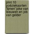 Plint 10 poëziekaarten 'Lijmen' Joke van Leeuwen en Job van Gelder