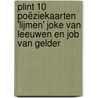 Plint 10 poëziekaarten 'Lijmen' Joke van Leeuwen en Job van Gelder door Joke van Leeuwen