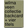 Wilma Veen collectie backcard + vier titels door Wilma Veen