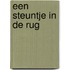 Een steuntje in de rug